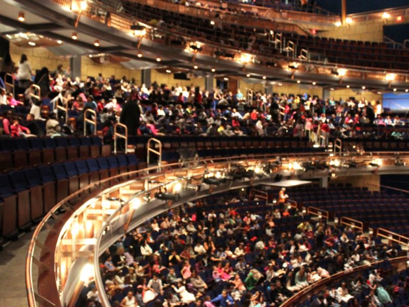 Audience in Steinmetz Hall