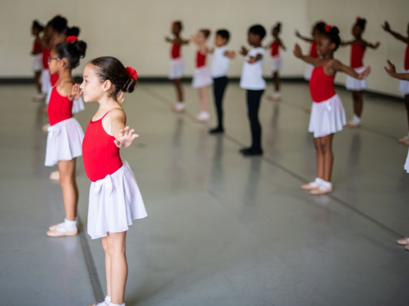 Children in Dance Class