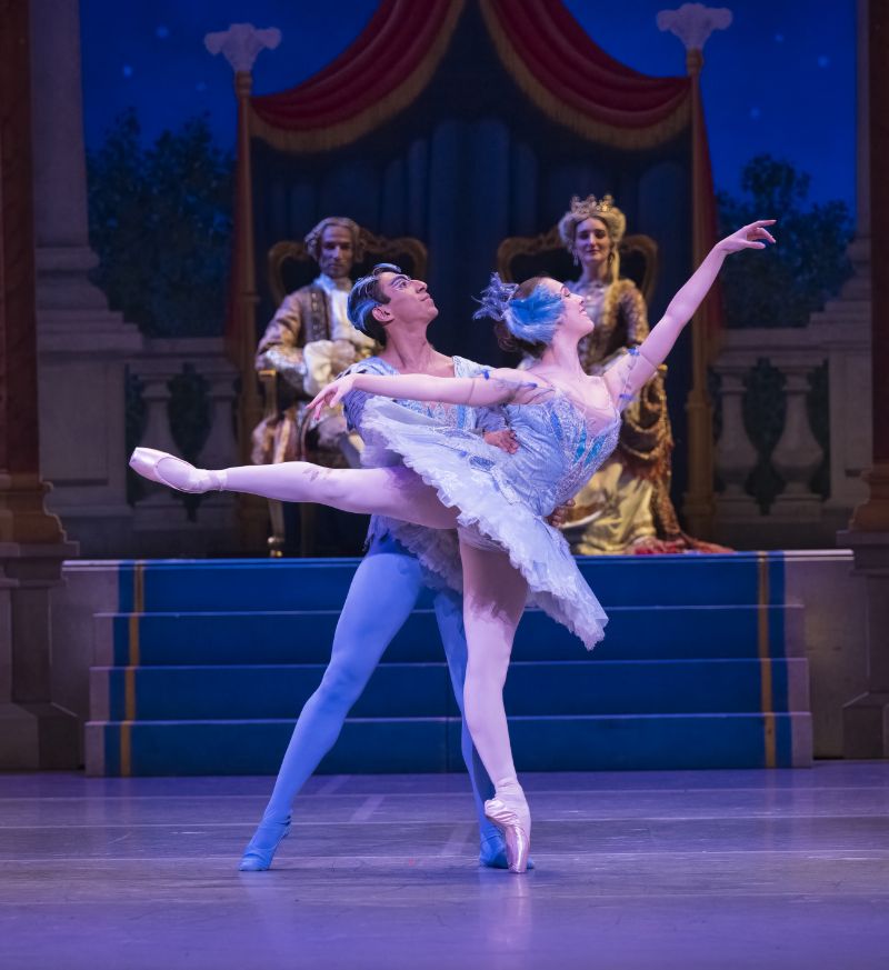 Dancers with Extended Arms and Legs