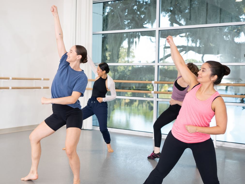 Women in Dance Class